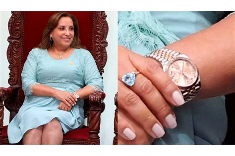 presidenta del peru rolex|genuine rolex presidential.